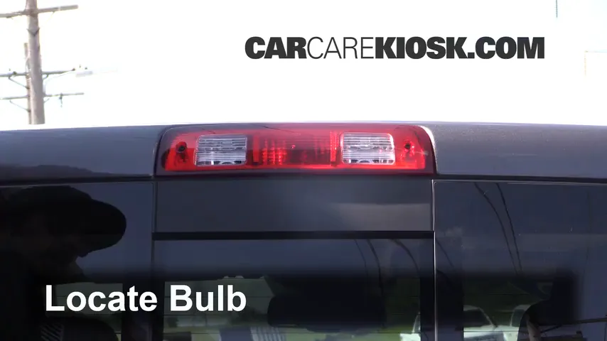2015 Ram 1500 Laramie Longhorn 3.0L V6 Turbo Diesel Lights Center Brake Light (replace bulb)